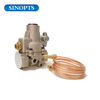 Gas safety valve kitchenware gas safety valve with thermocouple
