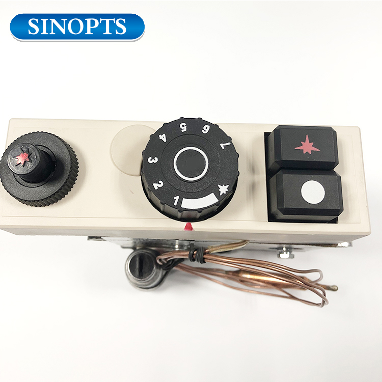 30-90℃ Sinopts Combination Controls Thermostatic Gas Control Valve 