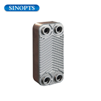 Hotsale stainless steel brazed heat exchanger for water to water 