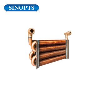 Single pipe brass screw 18-30 kw heat exchanger